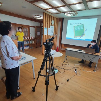 2021년 노인상담사업 건강전문상담 실시 이미지