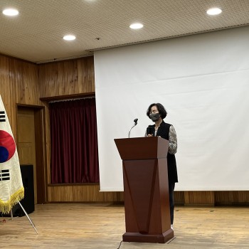 2021년 사회참여지원사업 노인자원봉사단 발대식 실시 이미지