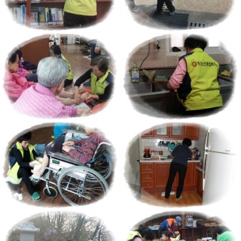 4월 노인일자리사업 참여자 활동 이미지