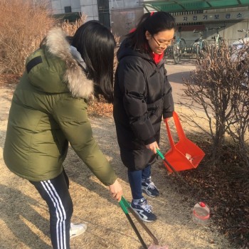 자비나눔학교 동계 학생자원봉사  실시 이미지