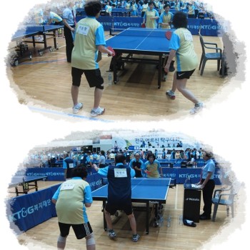 KT&#038;amp;G복지재단 제11회 전국어르신탁구대회 참가 이미지