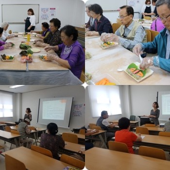 2018년 송산노인종합복지관 신입생교육 실시 이미지