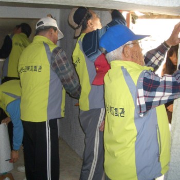 노인일자리 주거개선사업 활동 이미지