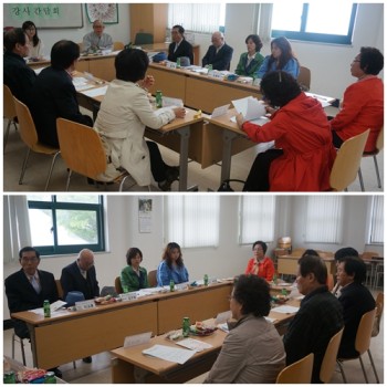 송산노인종합복지관 2017년 하반기 강사 간담회 이미지