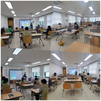 송산노인종합복지관 직원교육 실시 이미지