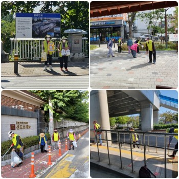 노인사회활동지원사업 9월 참여자 활동점검 실시 이미지