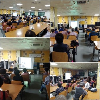 2019년 노인사회활동지원사업 추경사업 활동교육 실시 이미지