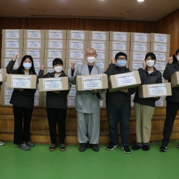 노인맞춤돌봄서비스사업 코로나19 확산관련 긴급 구호물품 지원 이미지