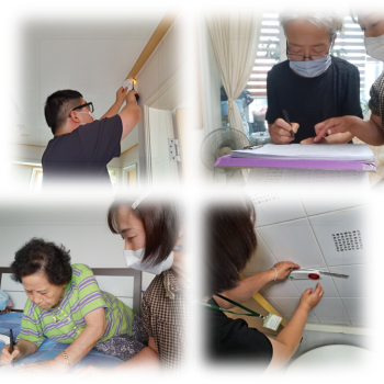 독거노인·장애인 응급안전안심서비스 댁내장비 점검 실시 이미지