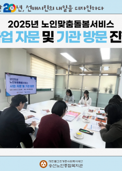 [노인맞춤돌봄서비스사업]2025년 노인맞춤돌봄서비스 사업 자문 및 기관 …